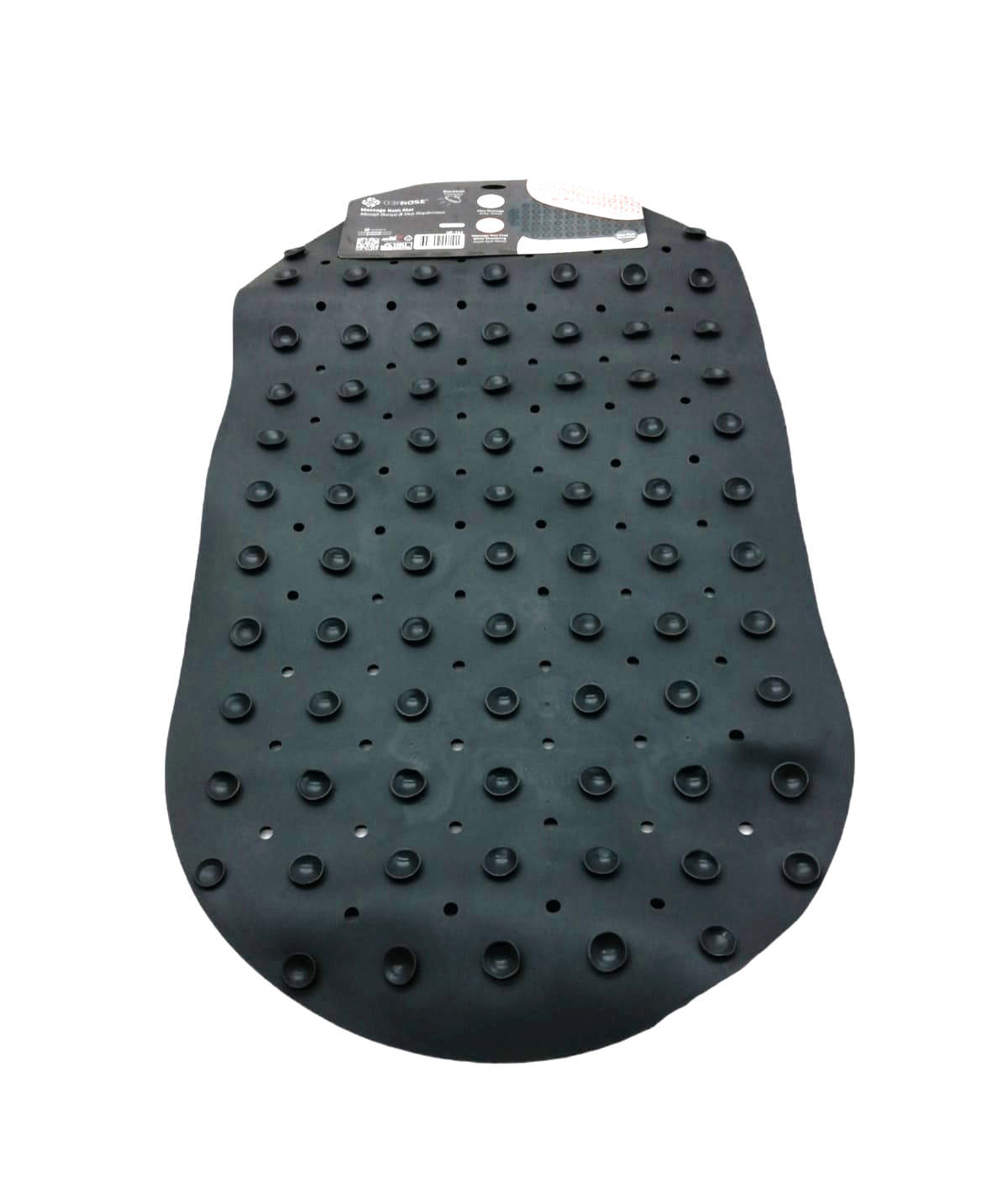 MASSAGE Badewannenmatte - Rutschfest mit Saugnäpfen 37x69cm (5563)