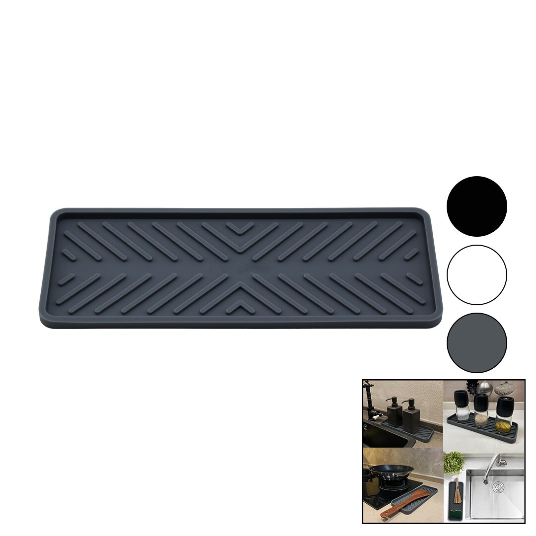 Silicone Kitchen Sink Organizer - Colored Matte 22.5 X 9CM BRKT-178617