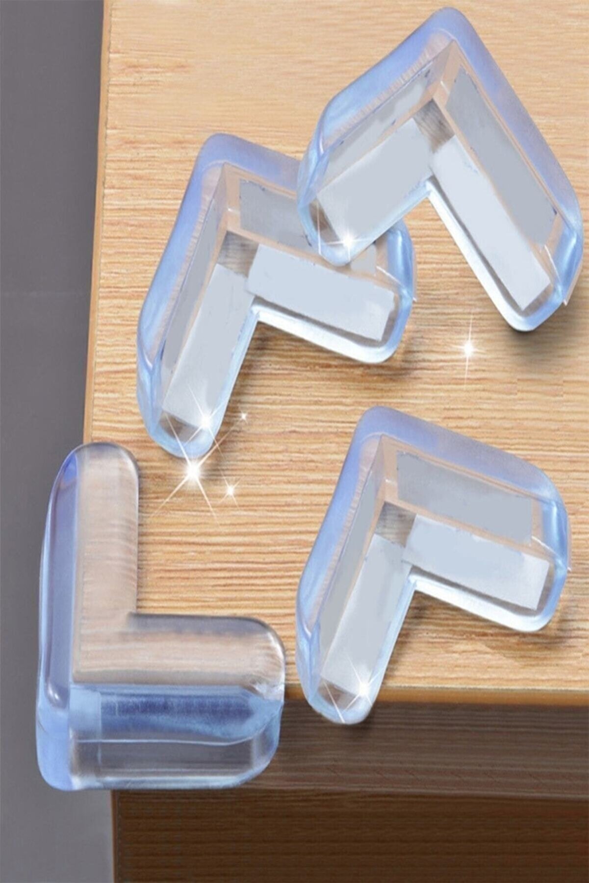 8-Pack Silicone Table Corner Protectors - Child Safety Guard (5563)