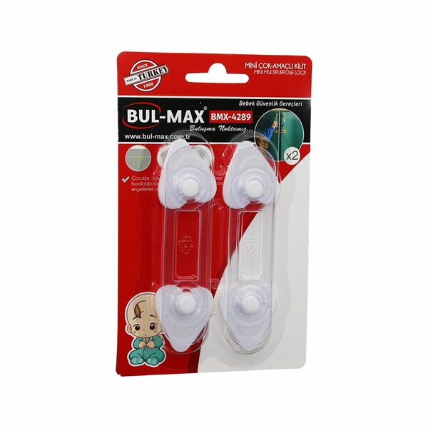 2-teiliges Mini-Multifunktionsschloss mit Sicherheit (5563)