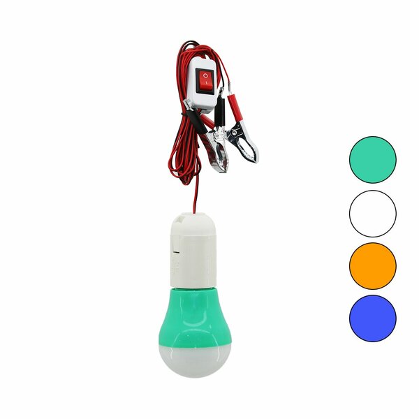 SEYYAR - LED LAMBA AKÜ TAKVİYE KABLOLU= 4MT 12V - 5W (5563)