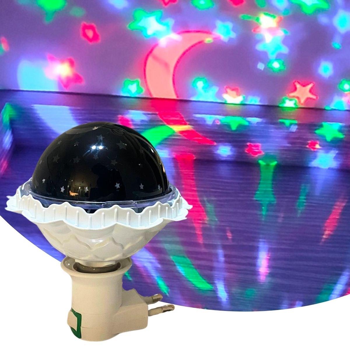 Kristall Sternenhimmel LED Glühbirne 360° drehbar (5563)