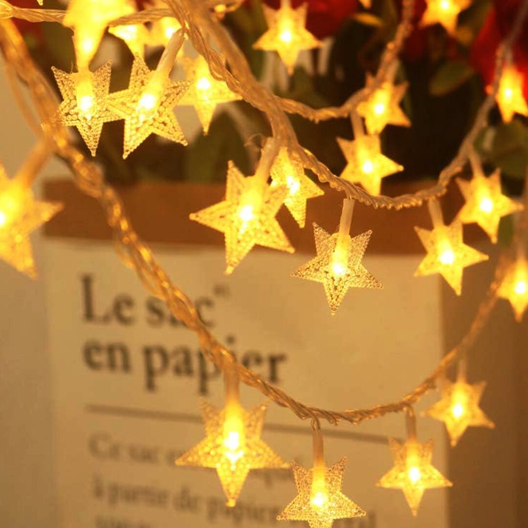 TAGESLICHT 5M STECKER STERN DEKO LAMPE (5563)