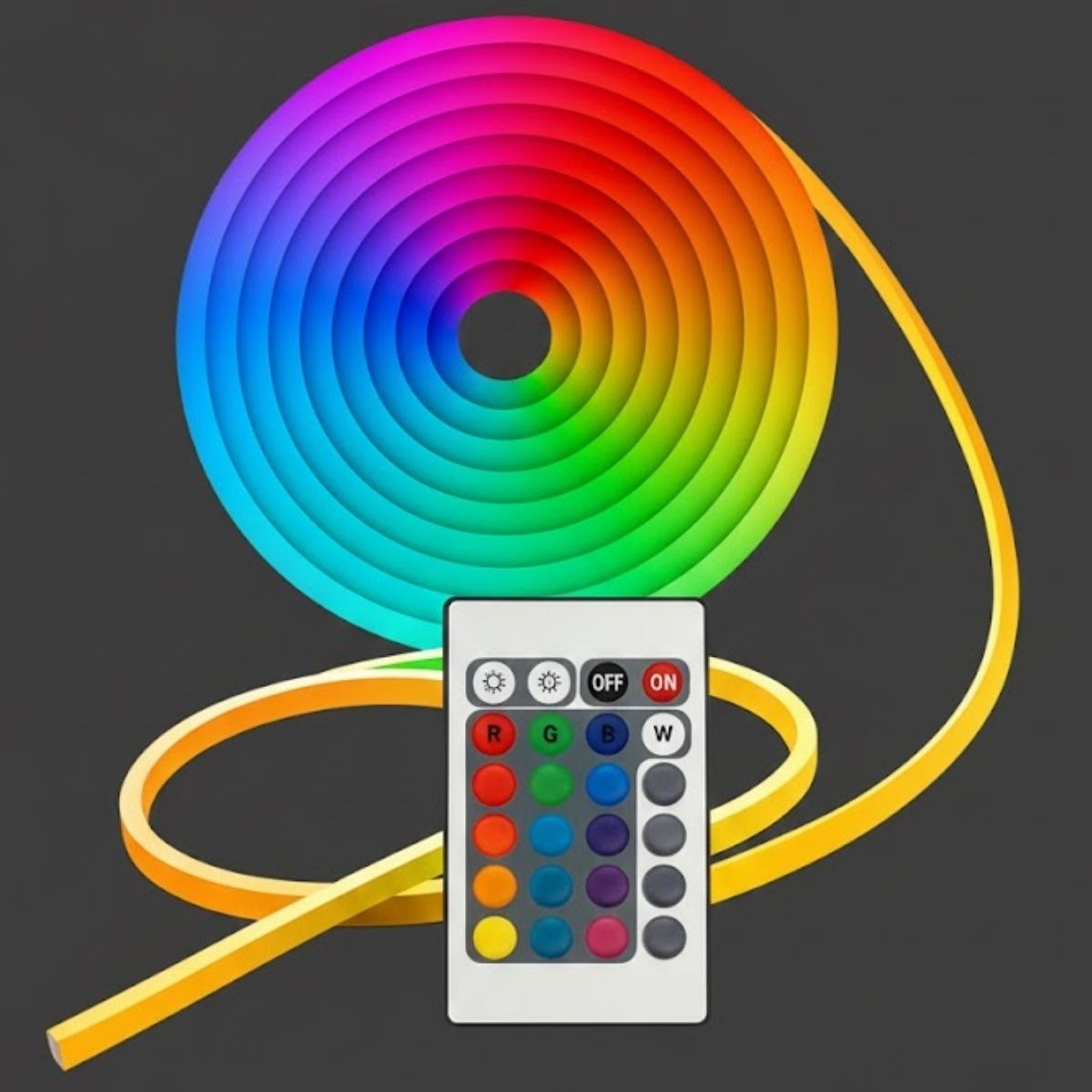 3 Metre Neon LED Işık – Esnek Dekoratif Ortam ve Oda Aydınlatması (5563)