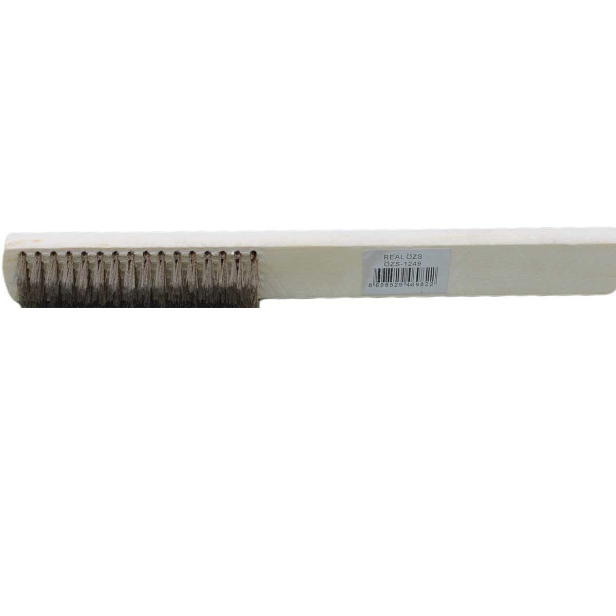 Metal Wire Brush Wooden Handle Rust Remover Cleaning Brush (5563) #4