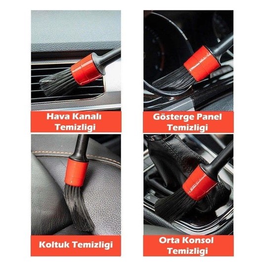 Car Detail Cleaning Brush 5-Piece Set (5563) #3