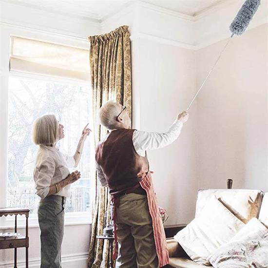 Telescopic 3-in-1 Mop Dust Duster Multi-Function Cleaning Set (5563) #5