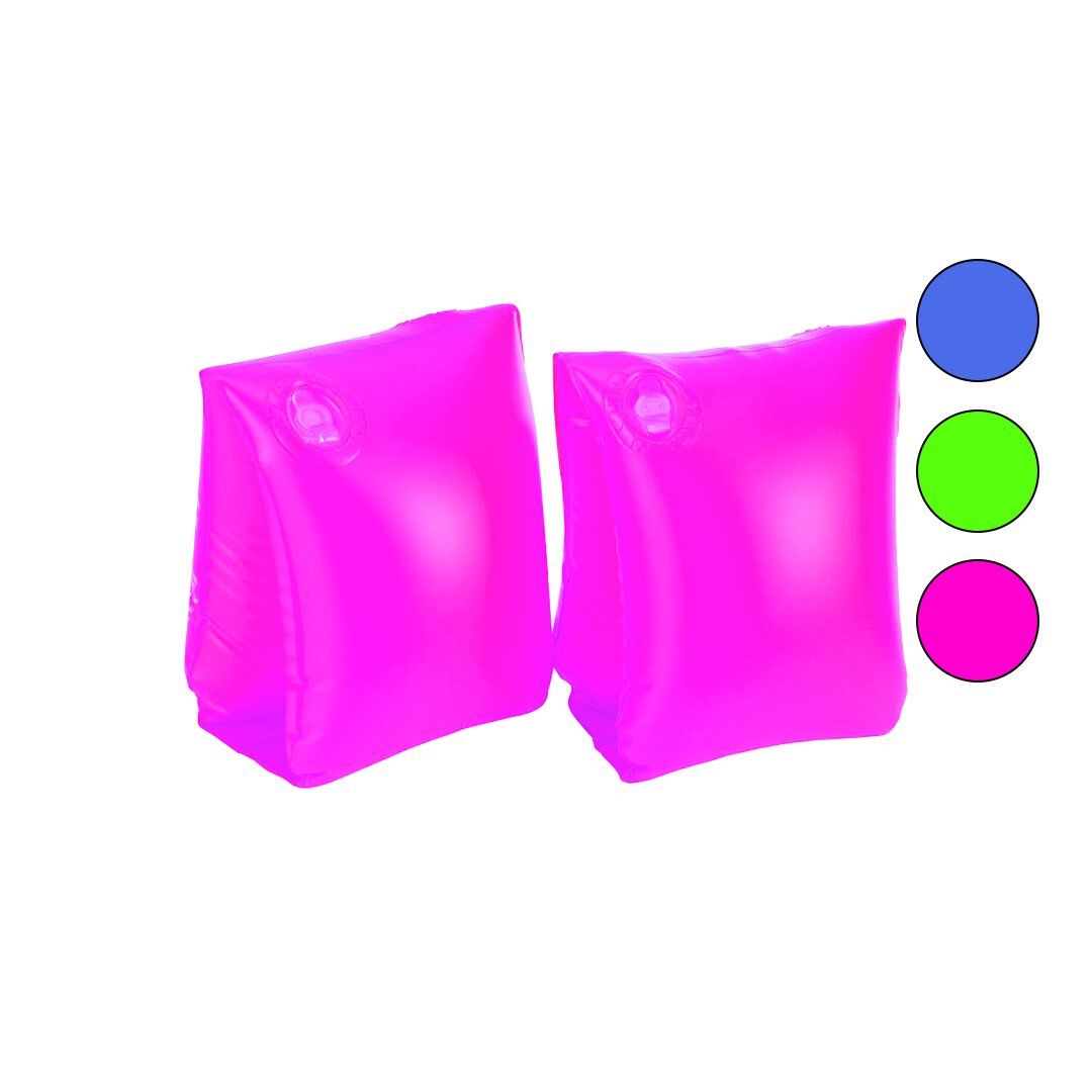 Neon Colored Swim Arm Floats 3-6 Years (5563)