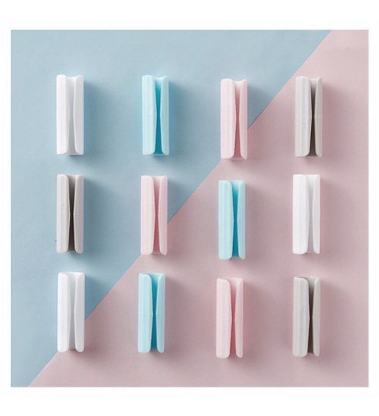 Bed Sheet Clips 12-Pack Non-Slip Multi-Purpose Holders (5563