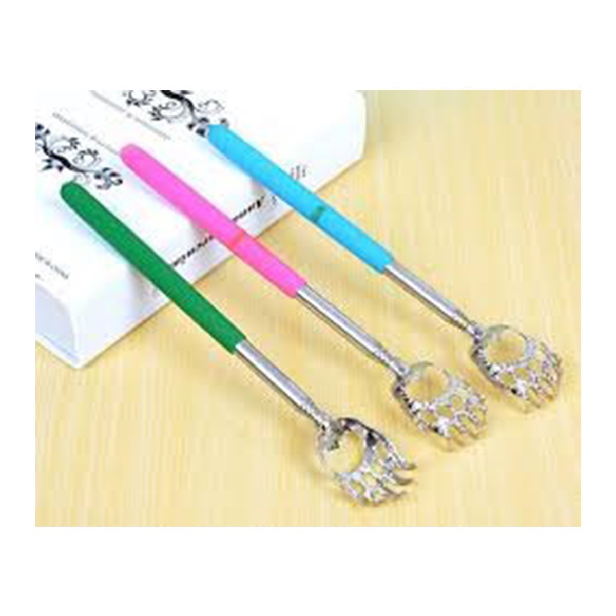 Practical Easy Telescopic Metal Back Scratcher Tool Attachment (5563) #4