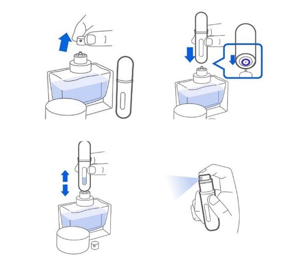 Cep Parfüm Şişesi 5ml (5563) #4