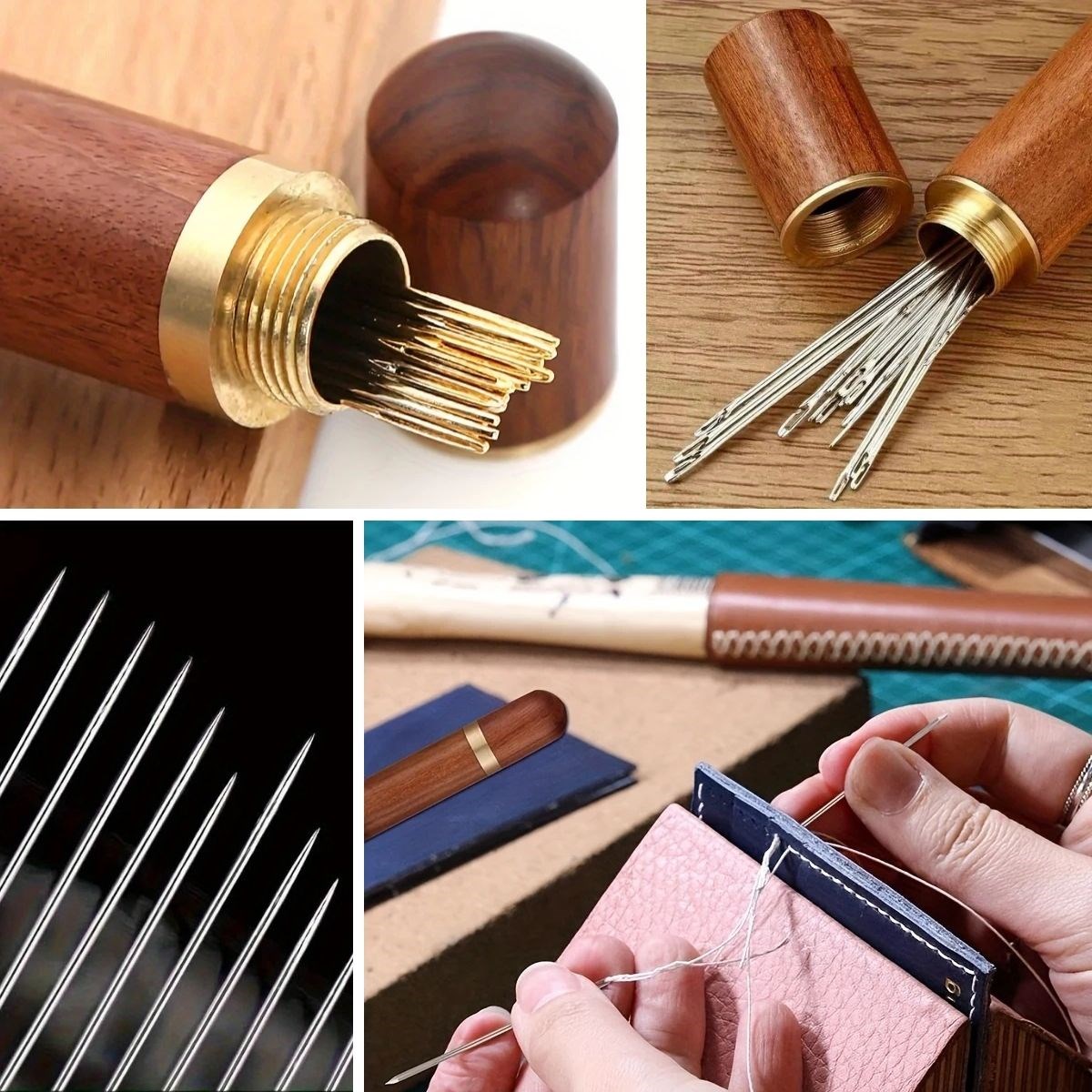 30er Nähnadel-Set in Holzbox (5563) #2