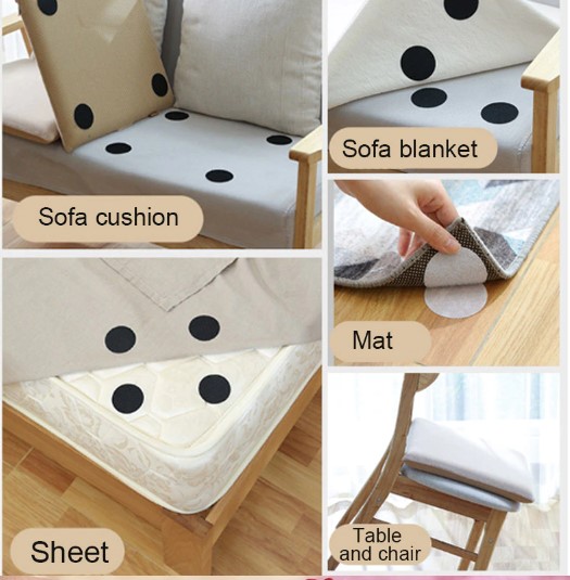 Rug Non-Slip Velcro Strips 10 Set (5563) #2