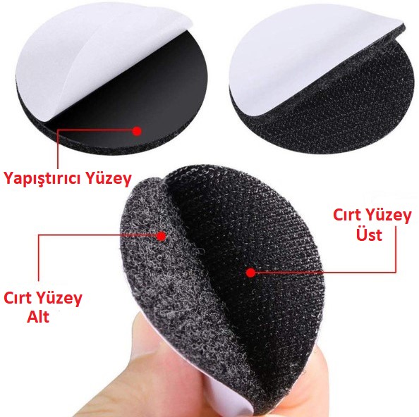 Rug Non-Slip Velcro Strips 10 Set (5563) #5