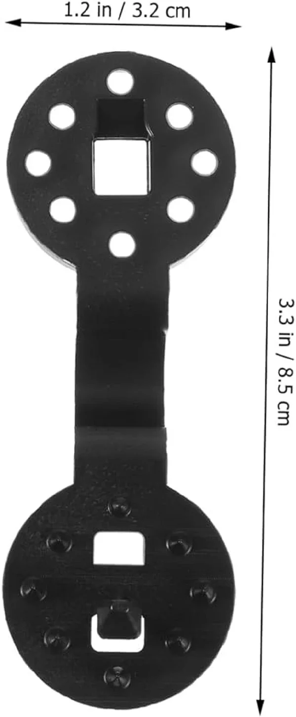 Shade Cloth Clips 100 Pack - Rope Threading Apparatus (5563) #3