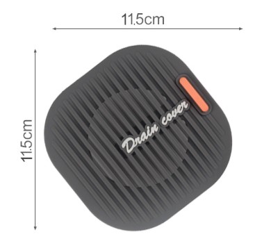 Filtered Sink Drain Protector Mat Gray (5563) #2