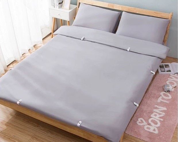 Bed Sheet Fastening Clips with Grips 10 Pack (5563) #5