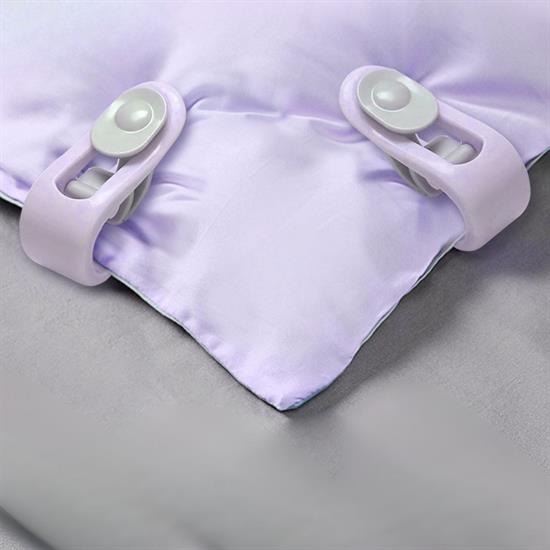 4-Pack Pinless Quilt Sheet and Curtain Holder Clips Anti-Slip Cover Organizer (5563) #3