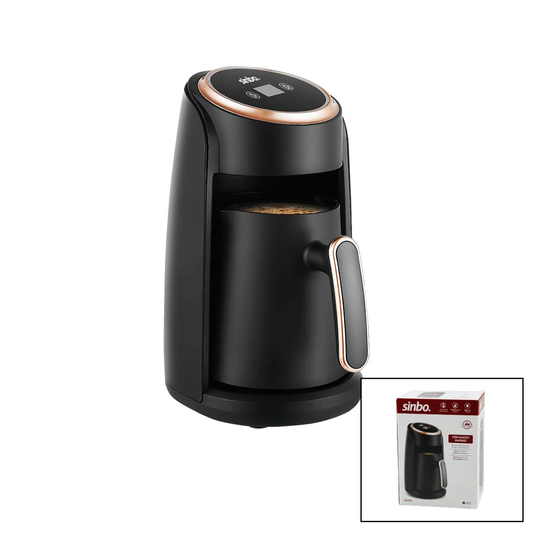 ELEKTRİKLİ TÜRK KAHVESİ MAKİNESİ 4 FİNCAN SESLİ UYARI - TAŞMA ÖNLEYİCİ SİSTEM SCM-2978 (5563)