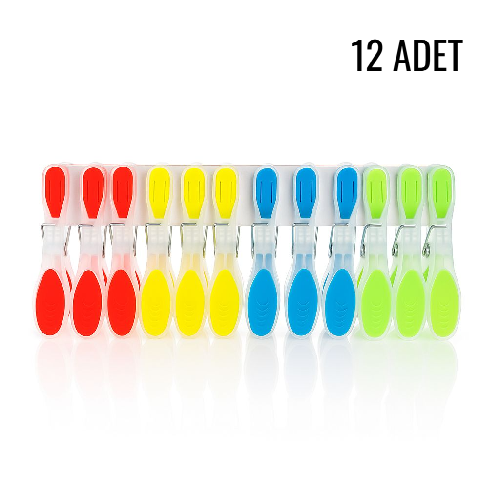 Trace-Free Silicone Clothespins Set of 12 (5563) #2