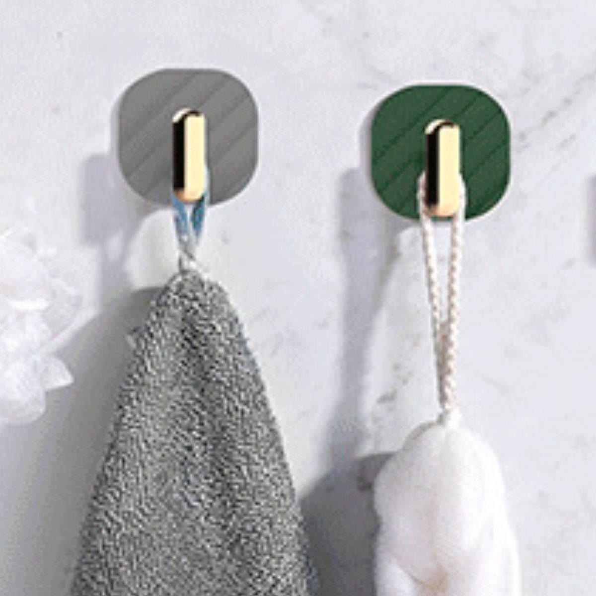 2li Yapışkanlı Retro Askılık Dolap Kapak Kulpu Gri (5563) #4