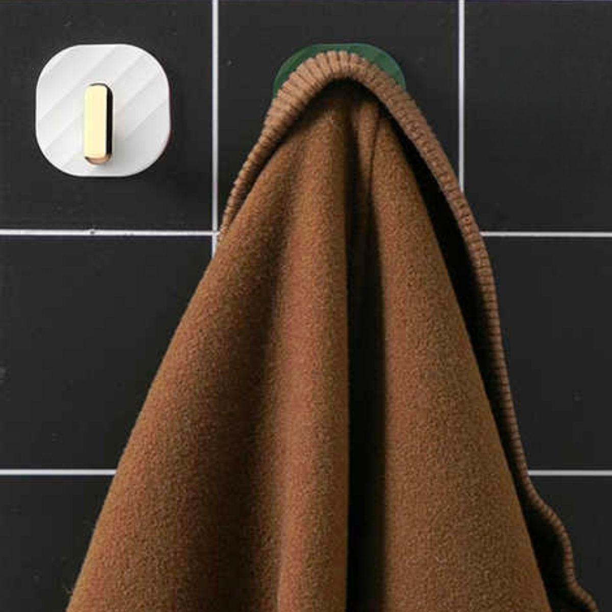 2li Yapışkanlı Retro Askılık Dolap Kapak Kulpu Beyaz (5563) #3