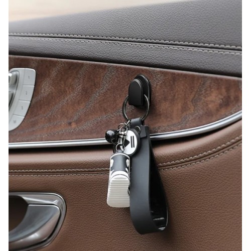 Siyah Çok Amaçlı Yapışkanlı Kanca 10 lu (5563) #5