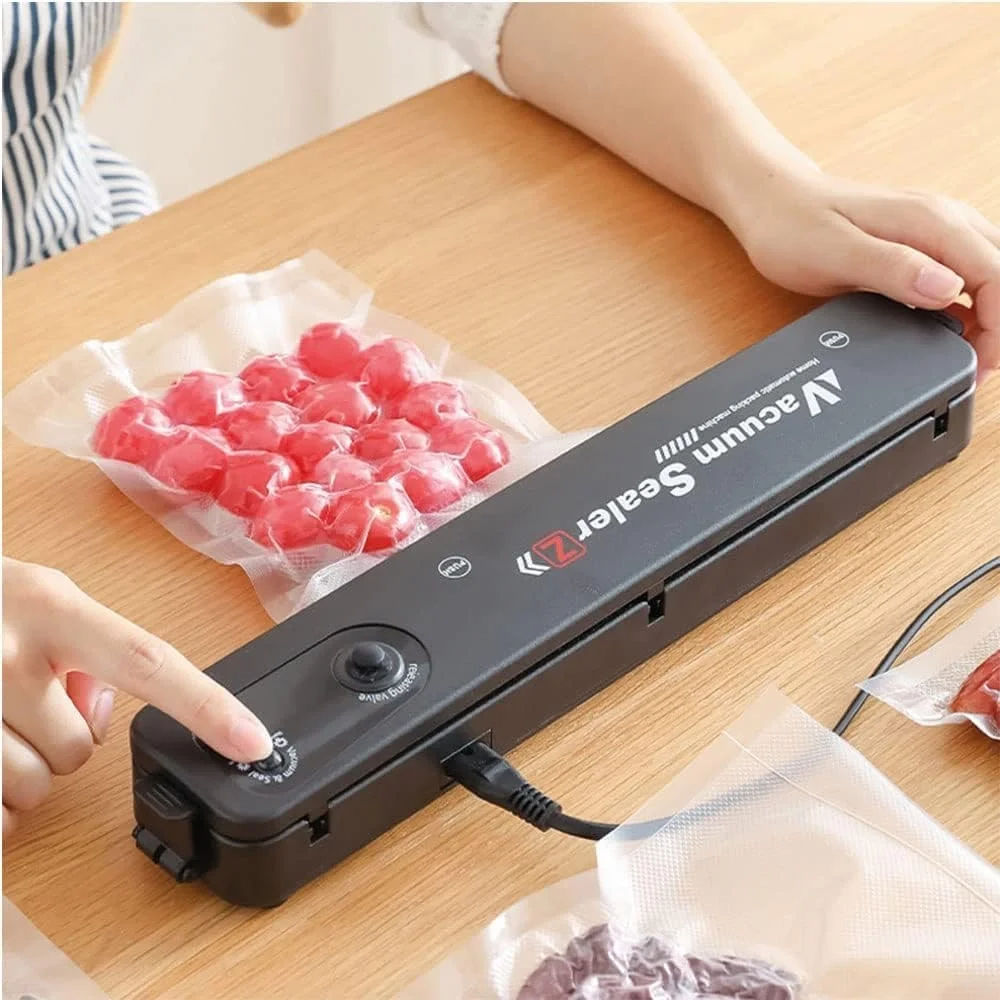 Vacuum Sealer Ev Tipi Vakumlama ve Yapıştırma Makinesi + 10