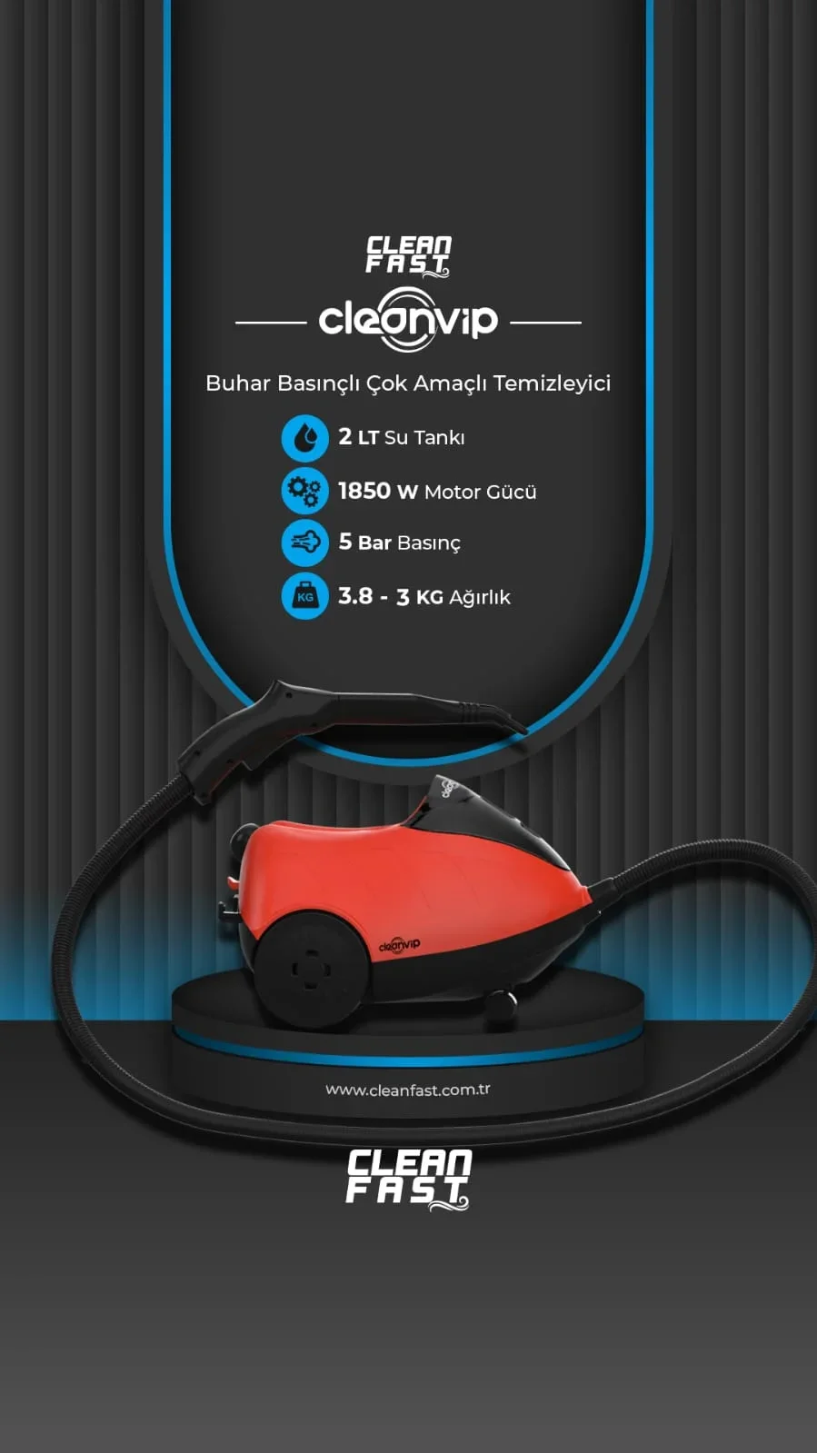 Detaylı Buhar Temizliği Buharlı Makinesi CV332 (5563)