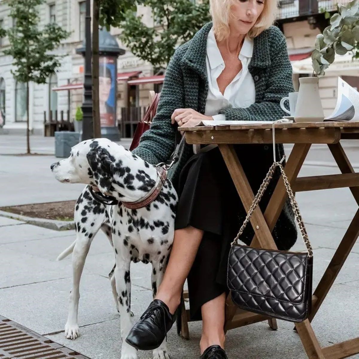 Tisch-Handtaschenhalter - Praktischer Metall-Taschenhaken (5563) #4