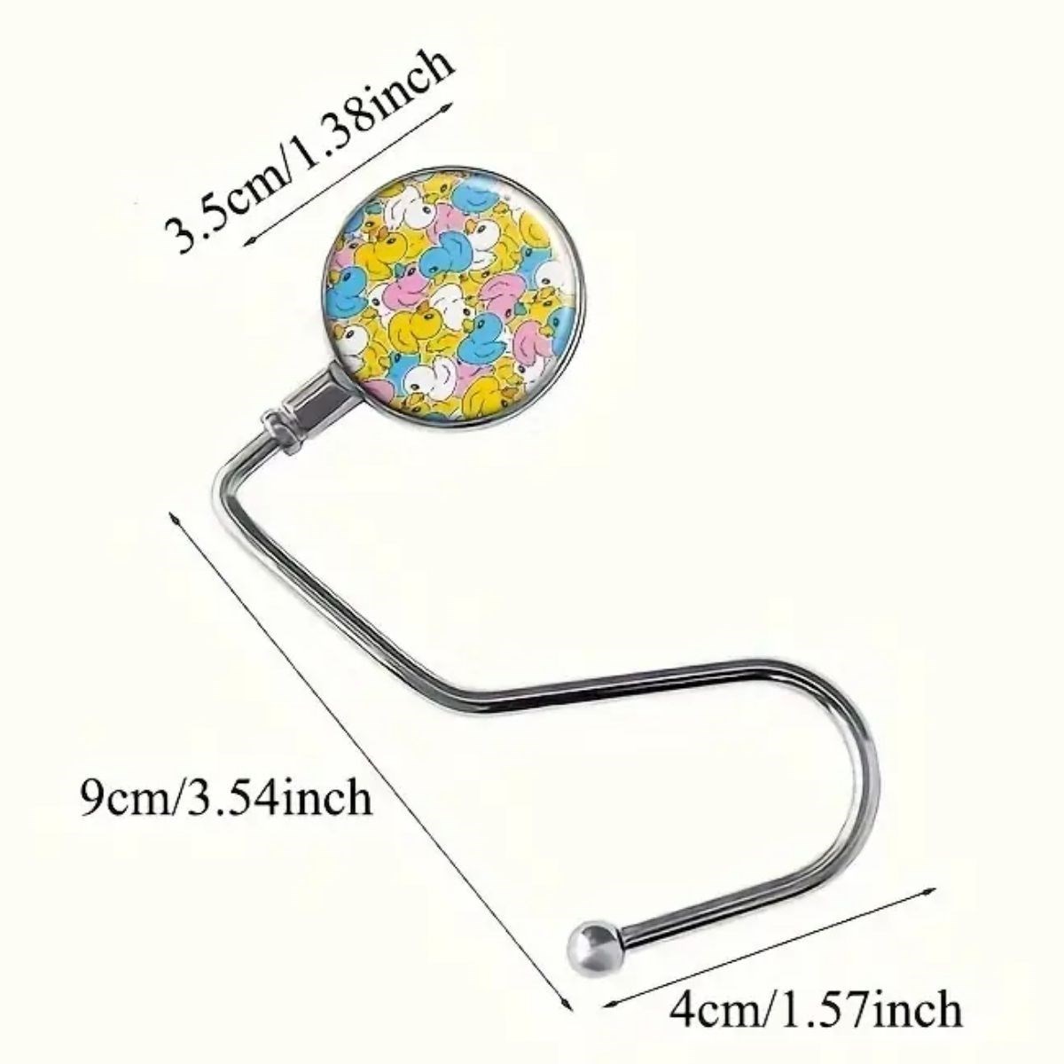 Tisch-Handtaschenhalter - Praktischer Metall-Taschenhaken (5563) #5