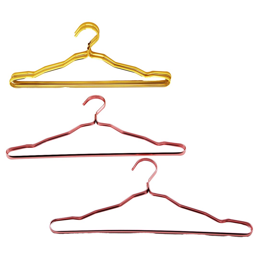 2PCS Gold - Bronze Complete Metal Pendant (5563)