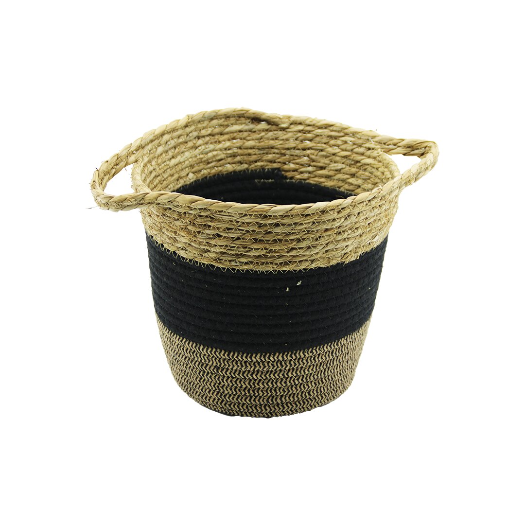 2IN1 Rope Woven Dual Handle Wicker Basket Organizer (5563)