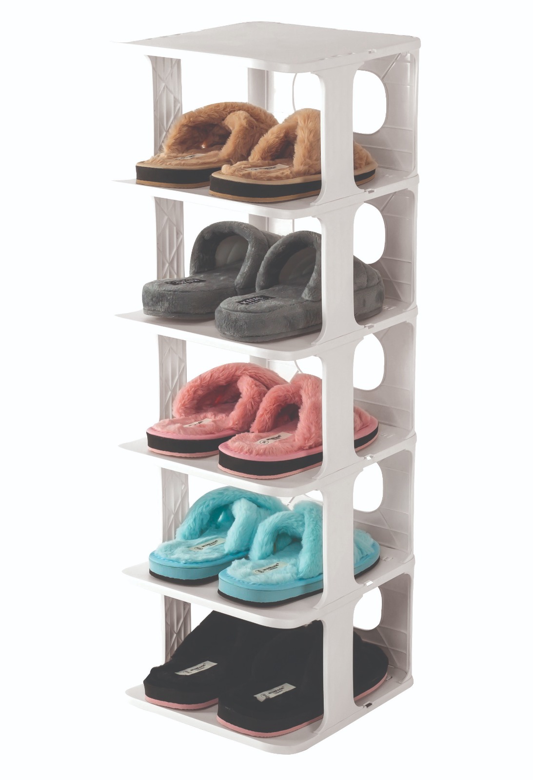 White Blanche Luxury Shoe Cabinet (5563)