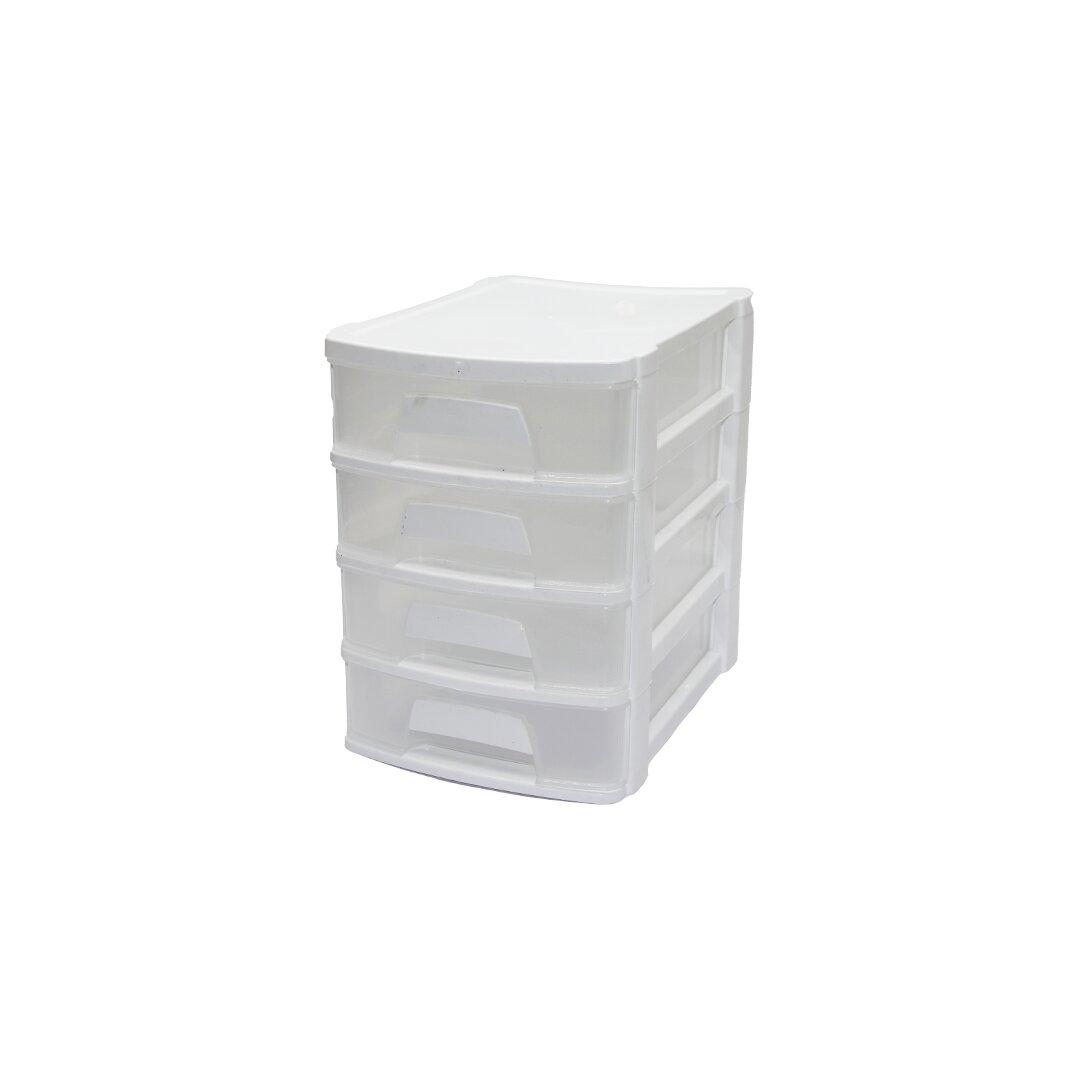 TONTON - No:2 Drawer 4-Tier 16.5X21.5X24CM (5563)