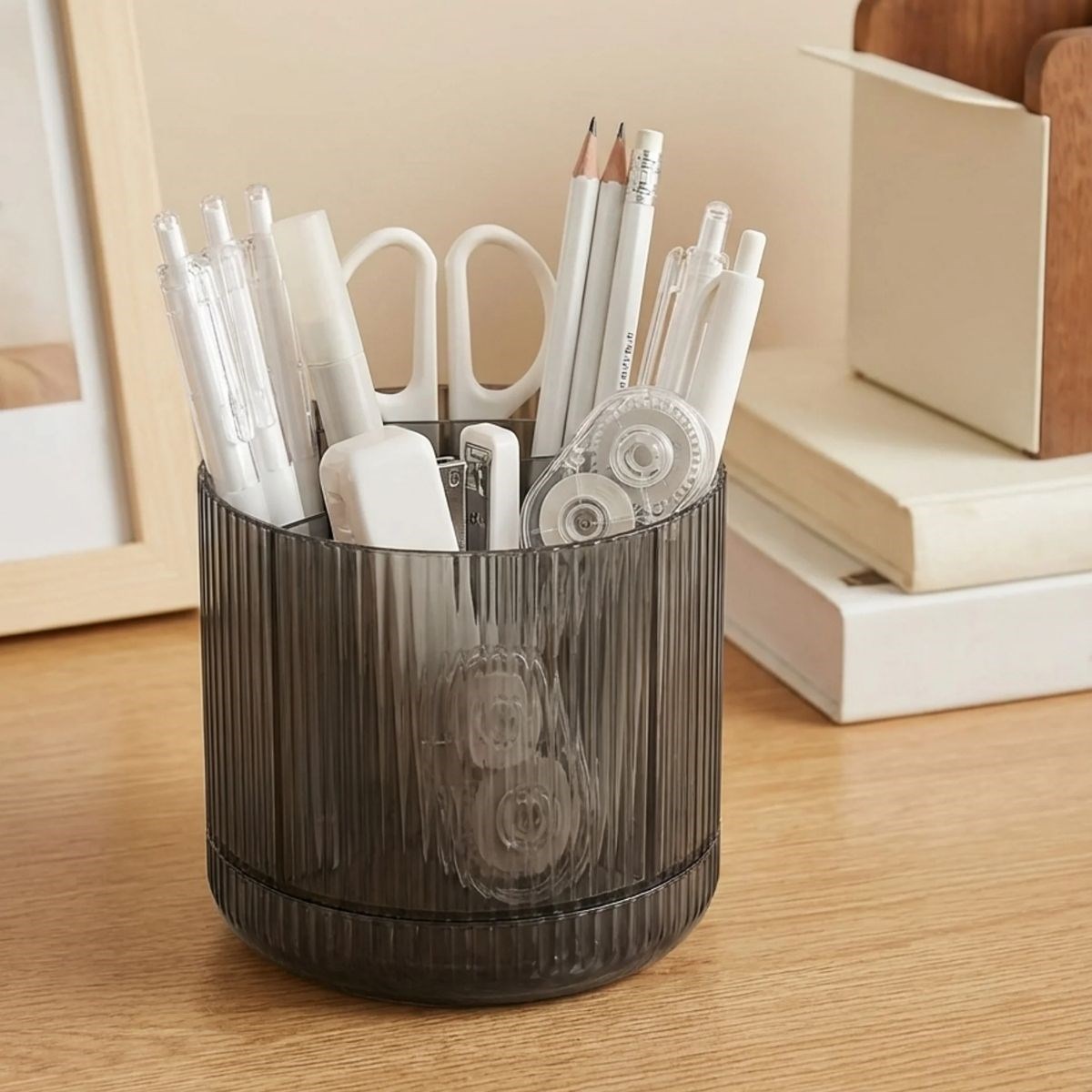 360° Rotating Plastic Organizer – Multi-Purpose Kitchen, Bat