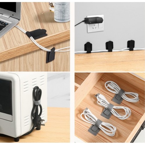 20er Set selbstklebende Klettverschluss-Bänder (5563) #4