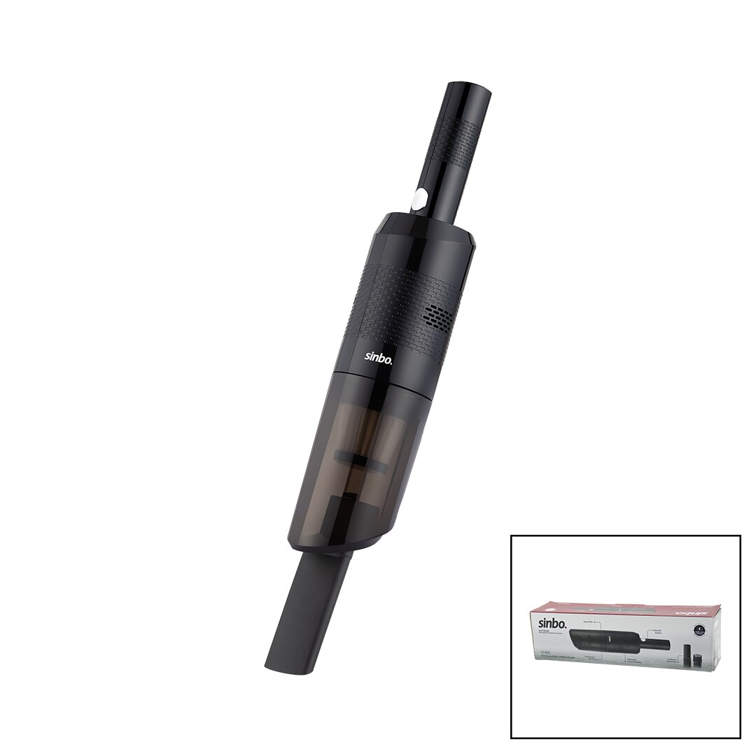 SİNBO SVC-8630 OTO-ARAÇ EL TİPİ SÜPÜRGE ÇAKMAKLIK ŞARJLI MİNİ - TAŞINABİLİR HEPA FİLTRE - 2 BAŞLIK - 4000mAH BATARYA (5563)