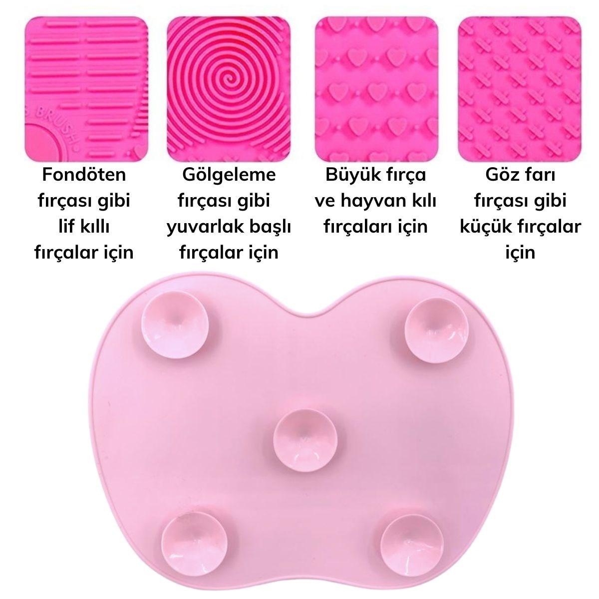 Practical Easy Makeup Brush Cleaning Mat Tool Small (5563) #2