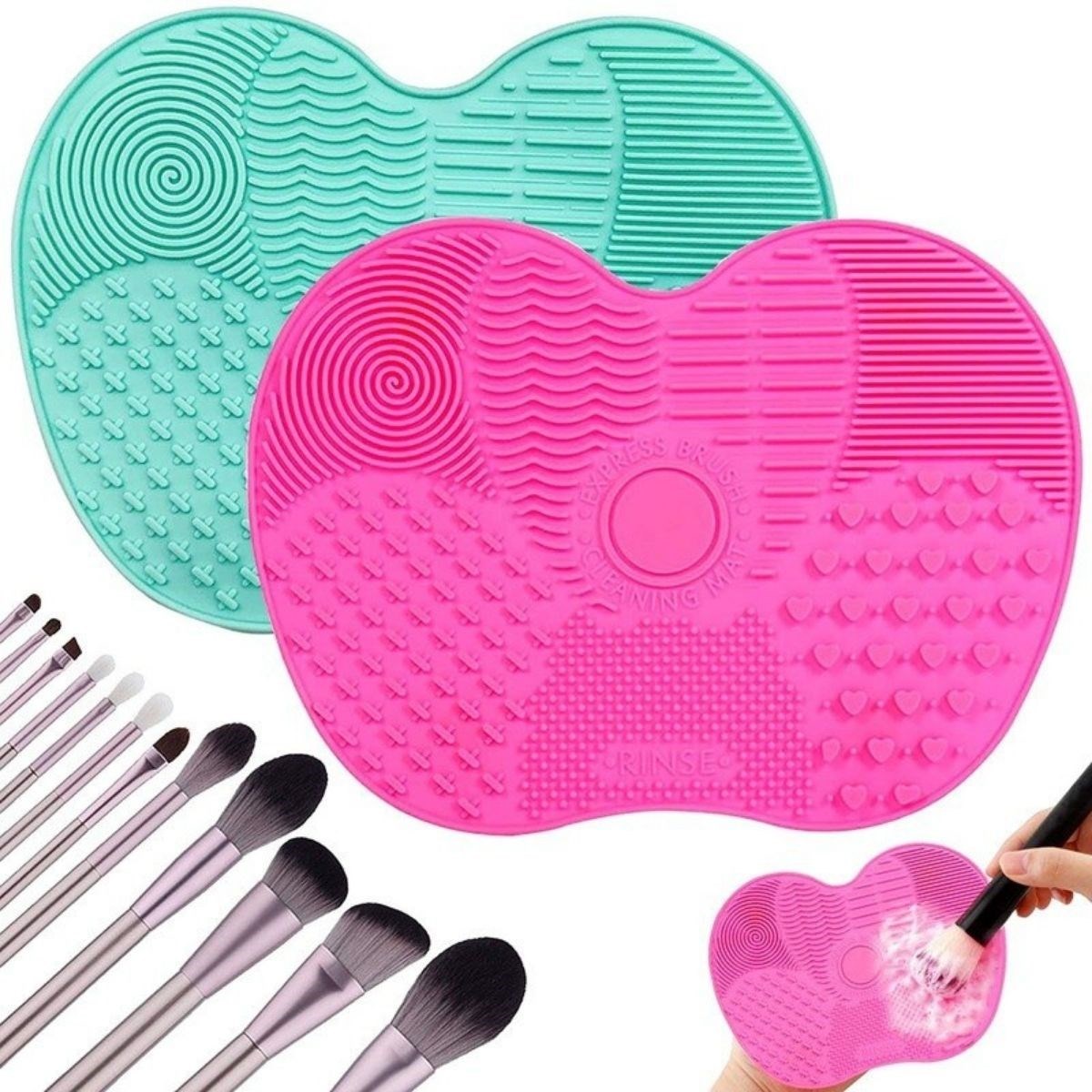 Practical Easy Makeup Brush Cleaning Mat Tool Small (5563) #3