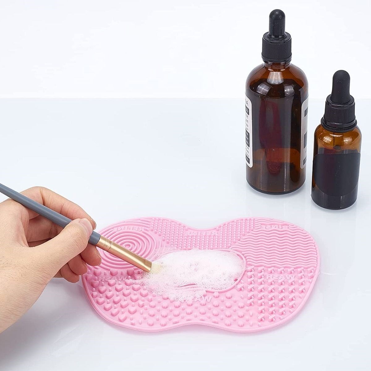 Convenient Makeup Brush Cleaning Mat Tool (5563) #2