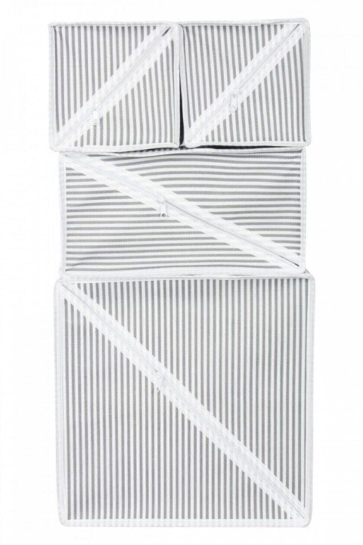 Çekmece Düzenleme Kutu Seti Organizer 4lü Set (5563) #4