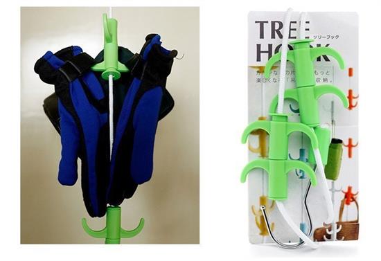 Magic Wardrobe Organizer Hanger - Multi-Clip Closet Storage (5563) #3