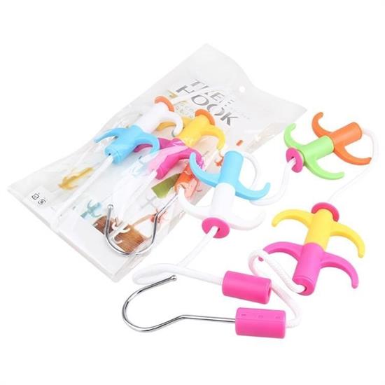 Magic Wardrobe Organizer Hanger - Multi-Clip Closet Storage (5563) #5