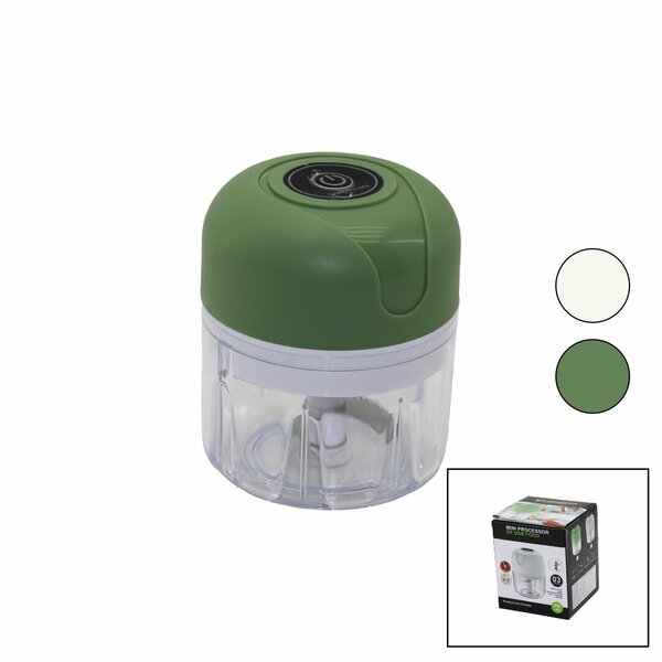 USB MİNİ FOOD PROCESSOR USB ŞARJLI MİNİ 3 BIÇAK BLENDER ROND