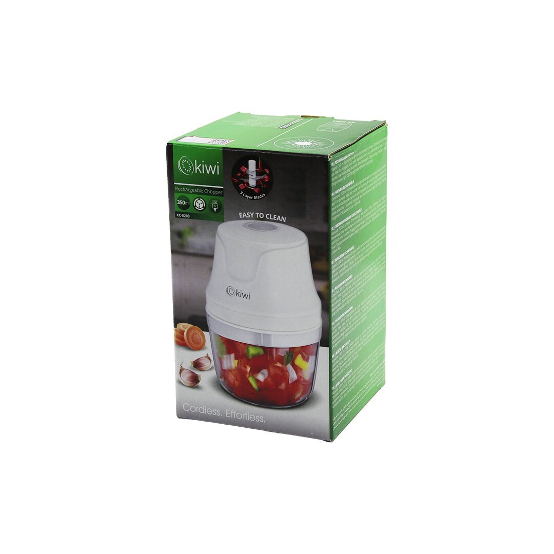 KİWİ KC-8203  USB ŞARJLI MİNİ   3 BIÇAKLI  BLENDER RONDO GID