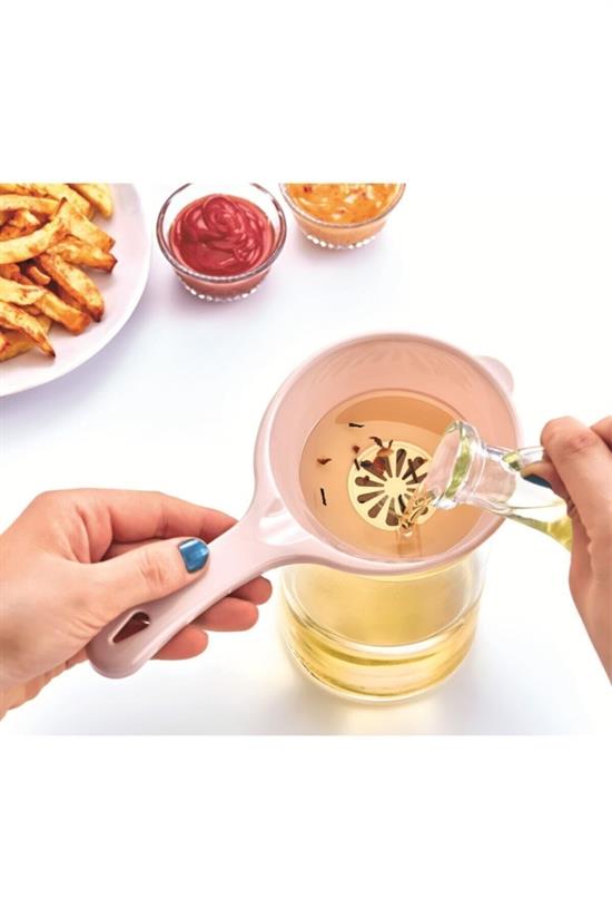 Praktisches feines Küchensieb Ölfilterbehälter (5563) #3