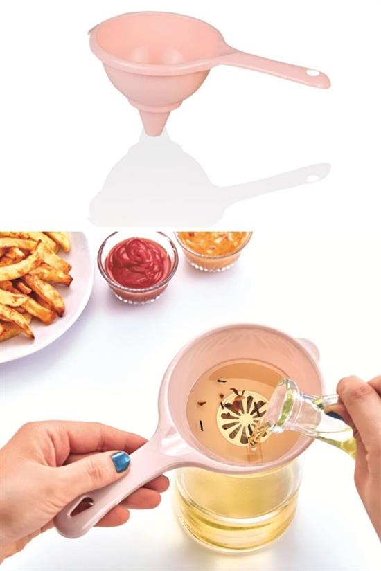 Praktisches feines Küchensieb Ölfilterbehälter (5563) #5