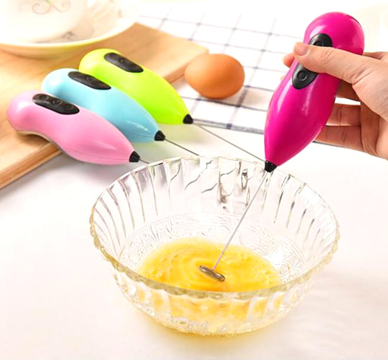 Mini Battery-Powered Mixer and Frother Hand Blender (5563) #3