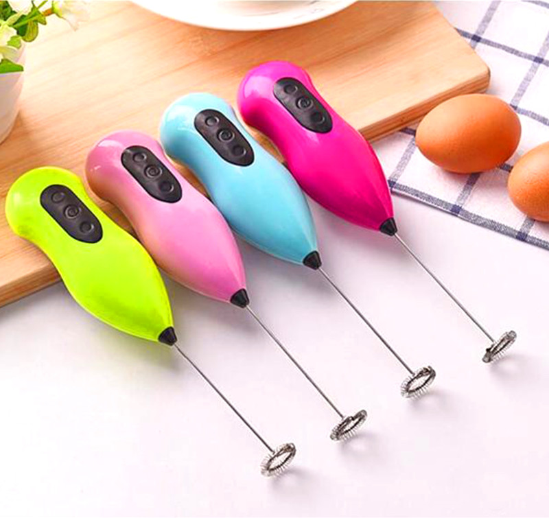 Mini Battery-Powered Mixer and Frother Hand Blender (5563) #4